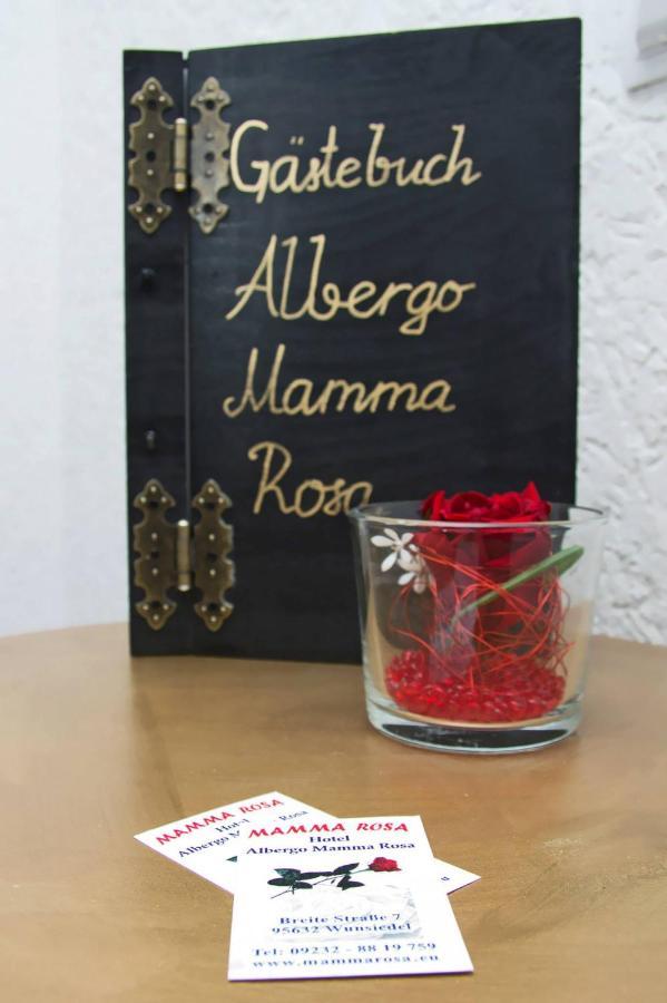Hotel Albergo Mamma Rosa Wunsiedel Kültér fotó